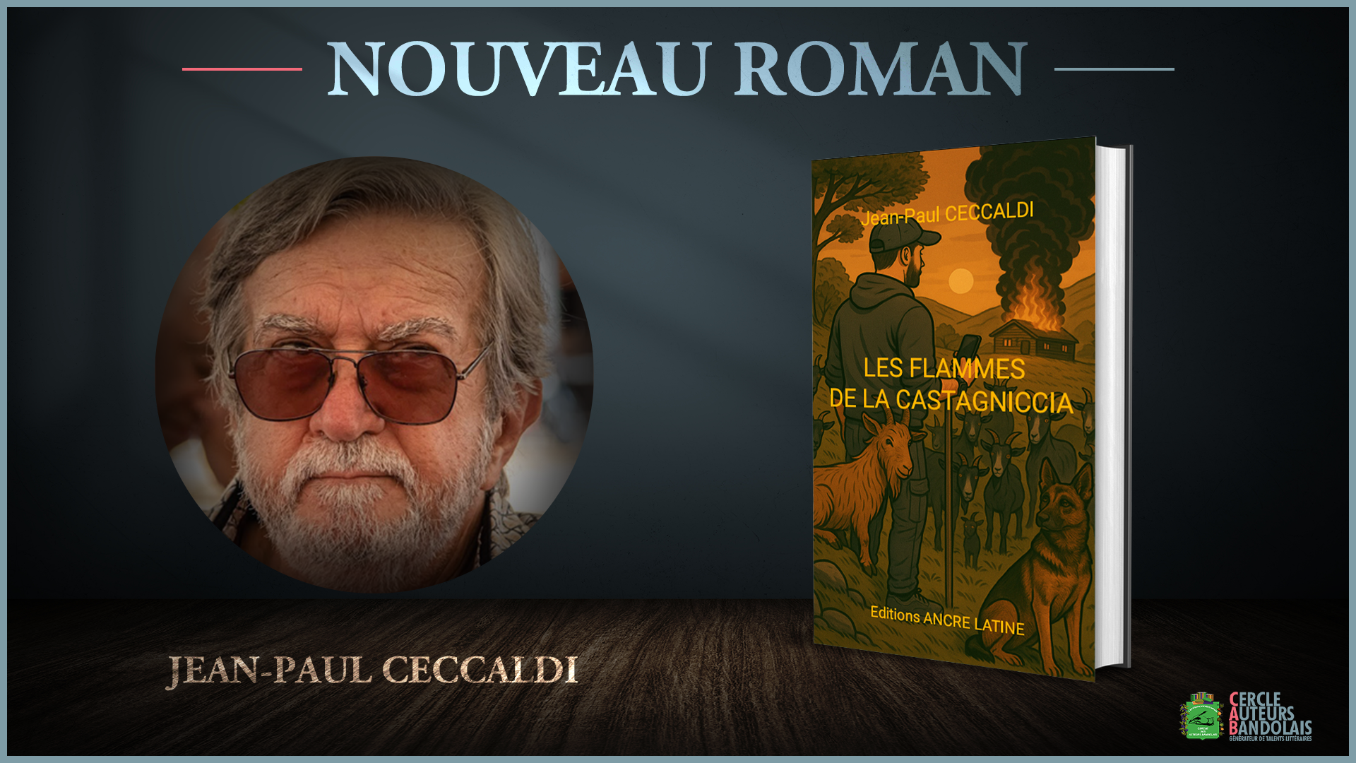 Nouveau roman de Jean-Paul Ceccaldi