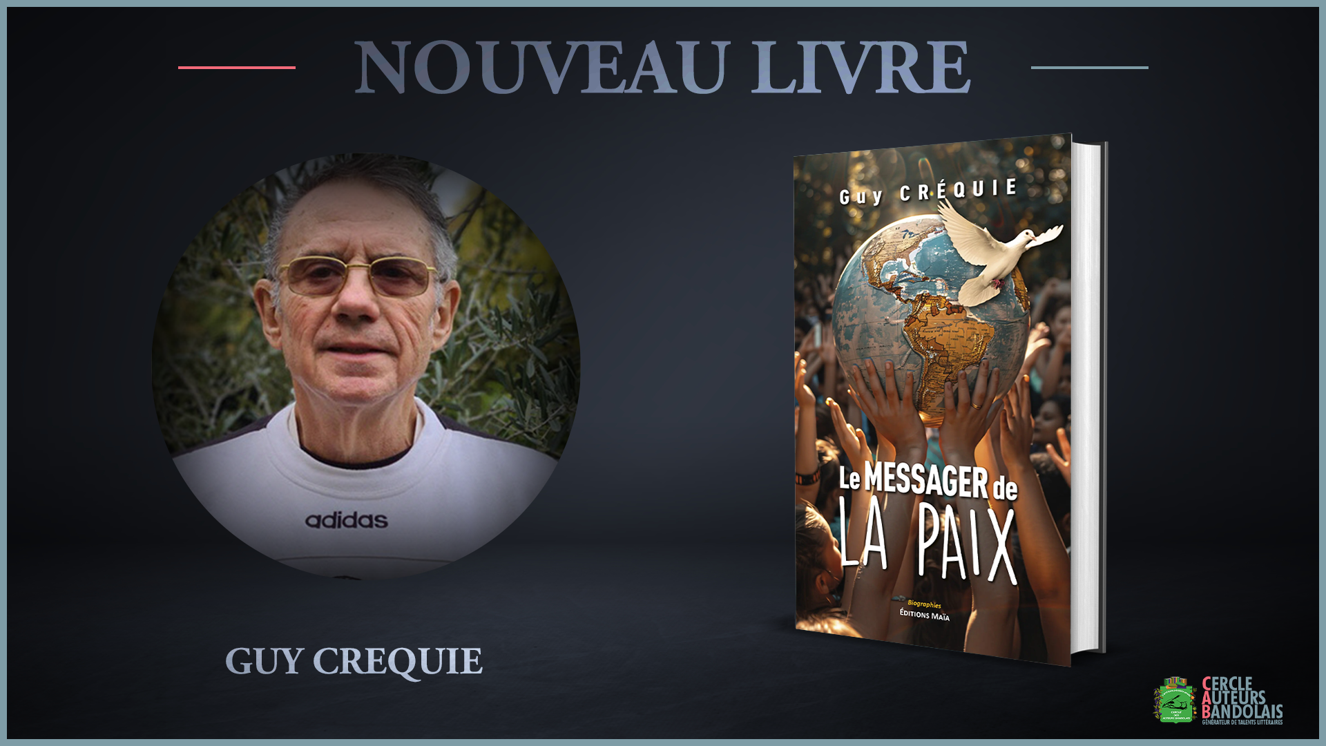 Nouveau livre de Guy Crequie