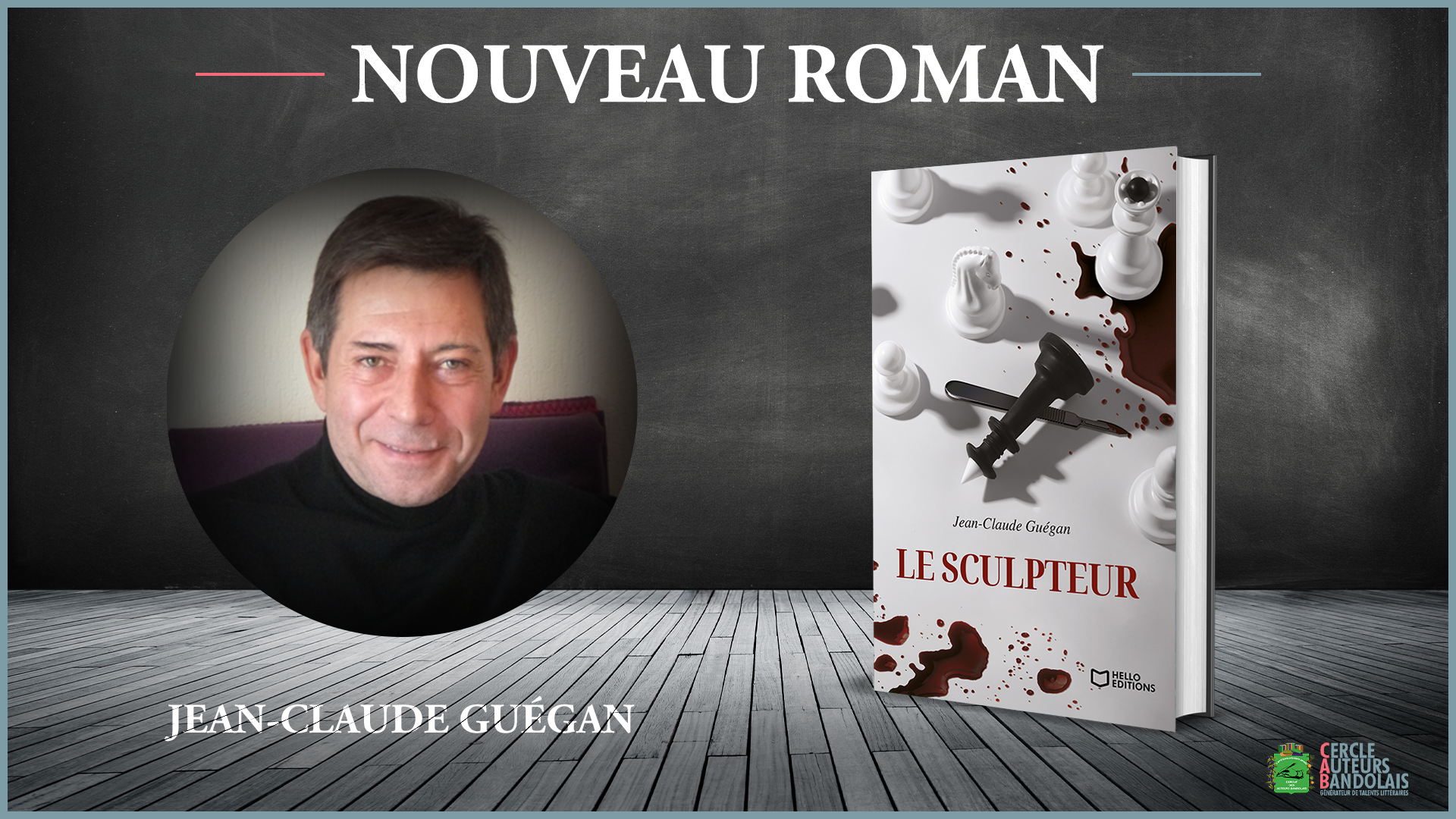 Nouveau roman de Jean-Claude Guégan