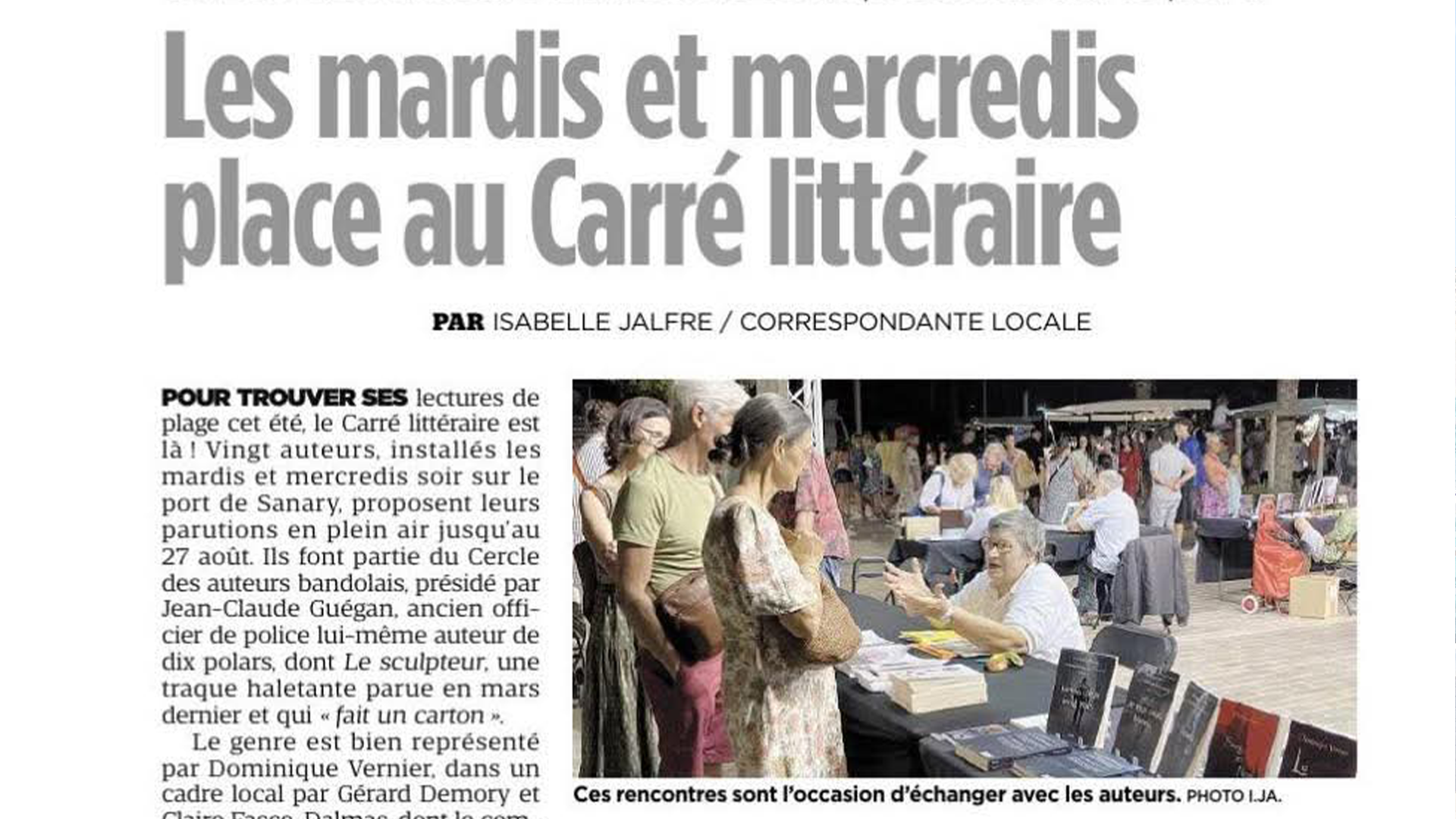 Var Matin parle des RLE 2025